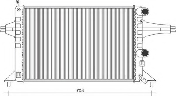 Radiator racire motor