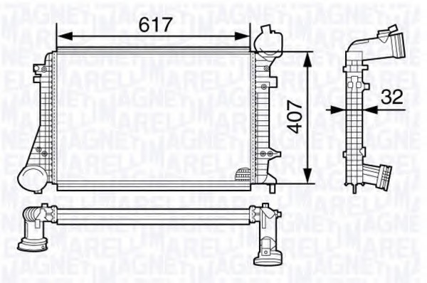 Intercooler compresor