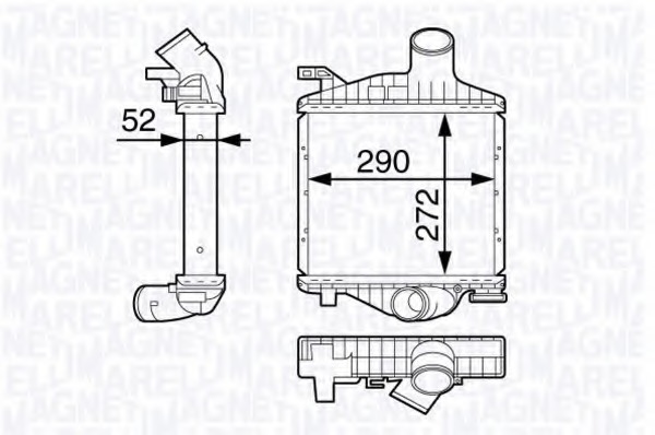 Intercooler compresor