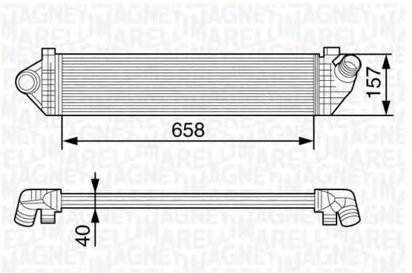 Intercooler compresor