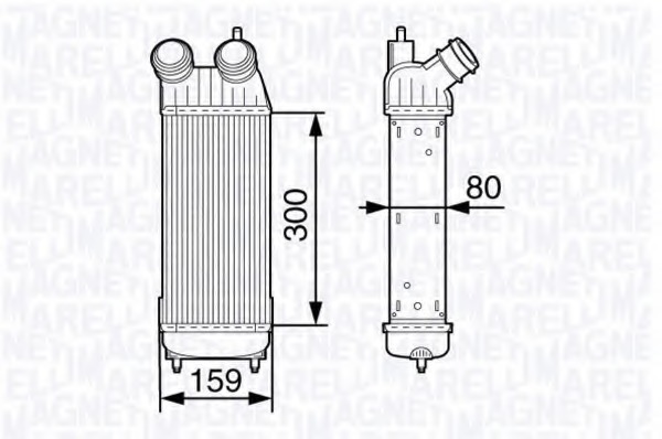 Intercooler compresor