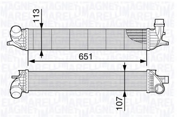 Intercooler compresor