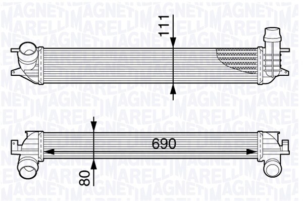 Intercooler compresor