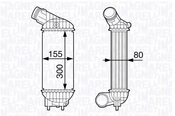 Intercooler compresor