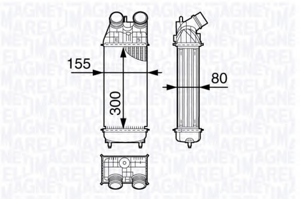 Intercooler compresor