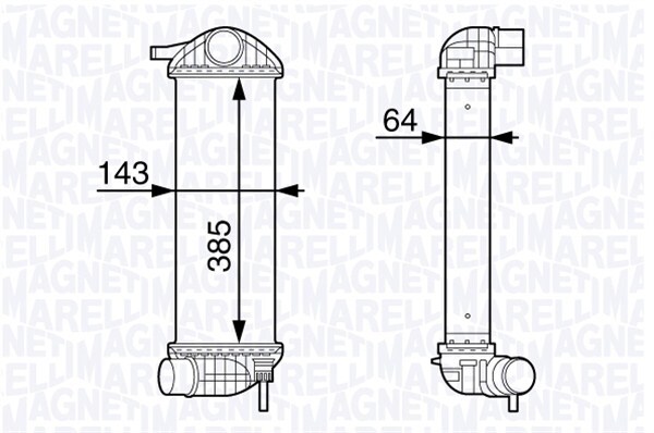 Intercooler compresor