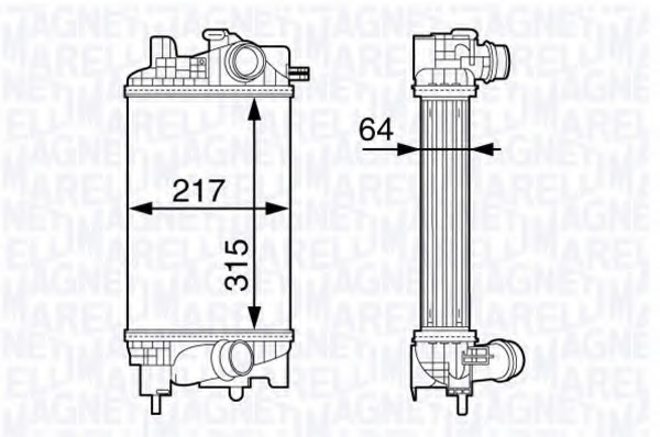 Intercooler compresor