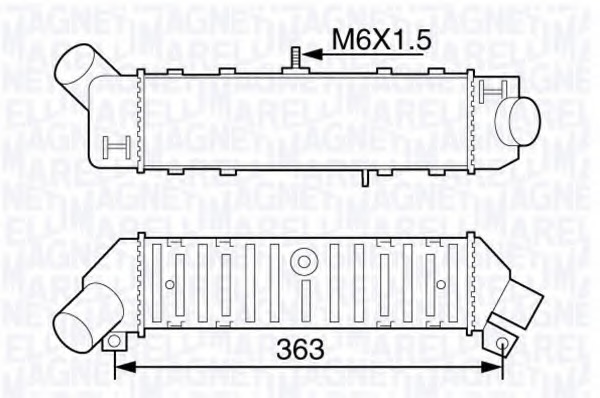 Intercooler compresor