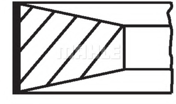 Set segmenti piston