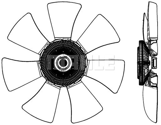 Ventilator radiator