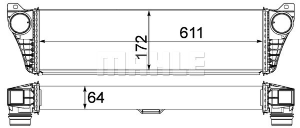 Intercooler compresor