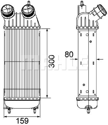 Intercooler compresor