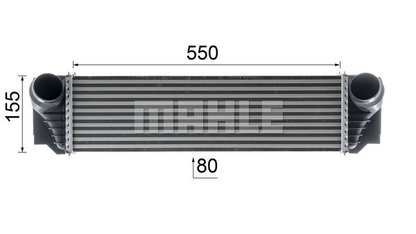 Intercooler compresor