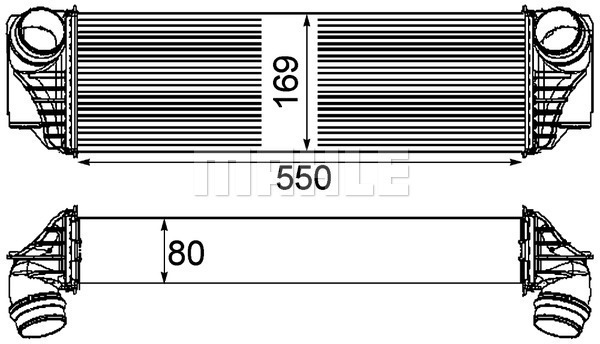 Intercooler compresor