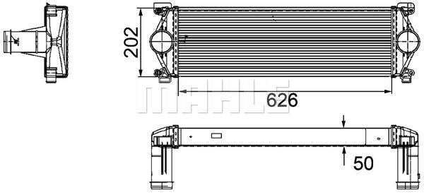 Intercooler compresor