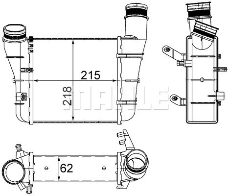 Intercooler compresor