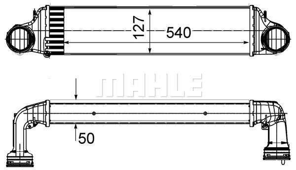 Intercooler compresor