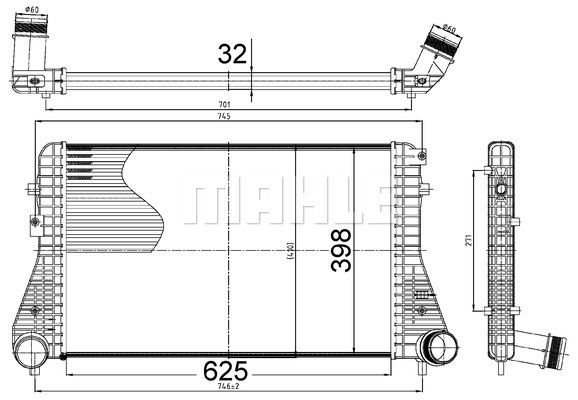 Intercooler compresor