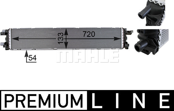 Radiator temperatura scazuta intercooler