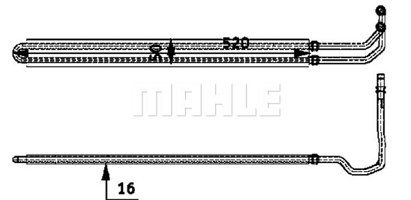 Radiator racire ulei sistem directie