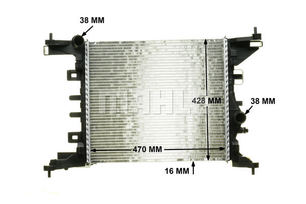 Radiator racire motor