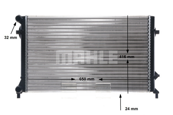 Radiator racire motor