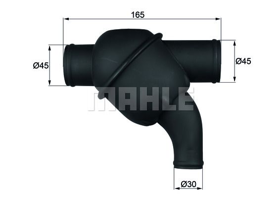 Termostat lichid racire