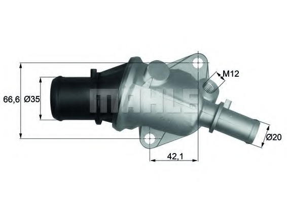 Termostat lichid racire