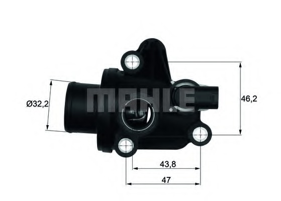 Termostat lichid racire