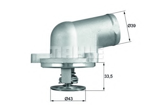 Termostat lichid racire