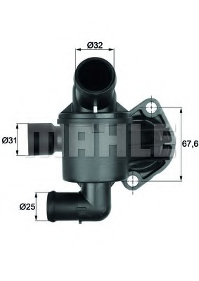 Termostat lichid racire