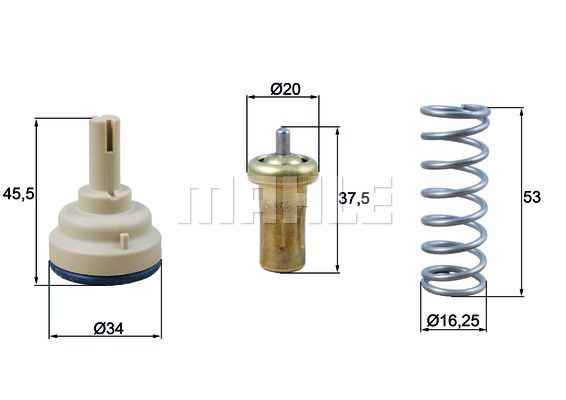 Termostat lichid racire