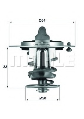 Termostat lichid racire