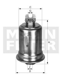 Filtru combustibil