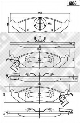 Placute frana