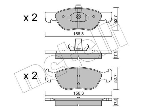 Placute frana