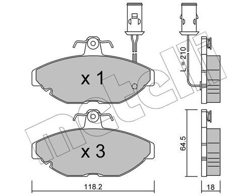 Placute frana