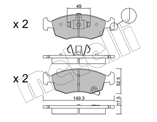 Placute frana