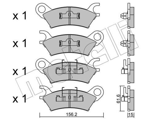 Placute frana