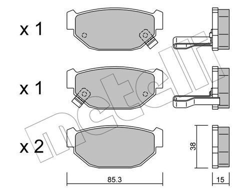 Placute frana