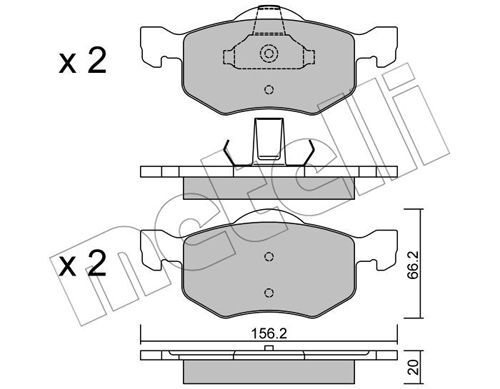 Placute frana