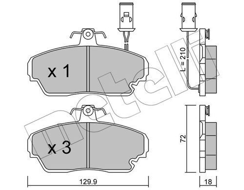 Placute frana