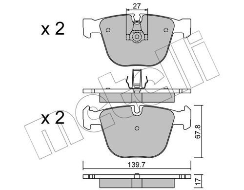 Placute frana