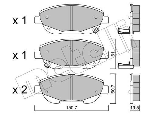 Placute frana