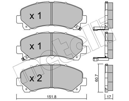 Placute frana