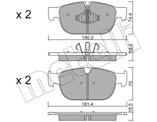 Placute frana