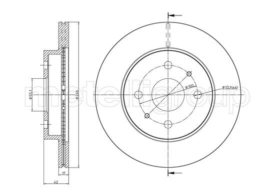 Disc frana