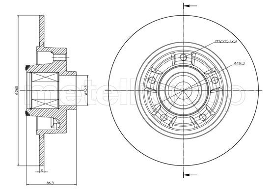 Disc frana