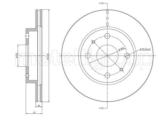 Disc frana