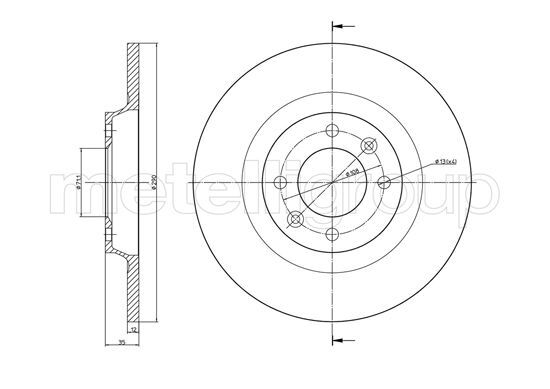 Disc frana